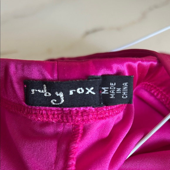 Ruby Rox Fuchsia Mini Dress - Picture 2 of 2